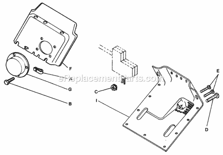 Electric Start Snow Thrower Diagram and Parts List for 1871 000000001-099999999 - 1980 Lawn Boy Snow Blower